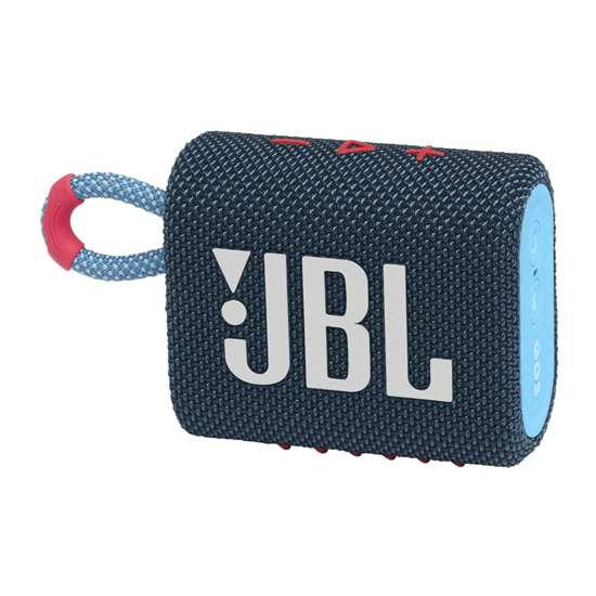 ყვითელი - JBL GO 3 Blue/Pink - აუდიო სისტემა