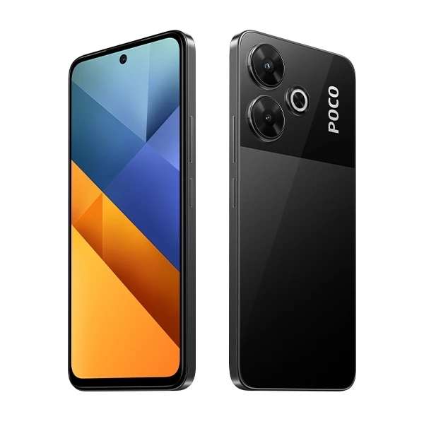 ყვითელი - Xiaomi - Poco M6 8GB/256GB მობილური ტელეფონი Black