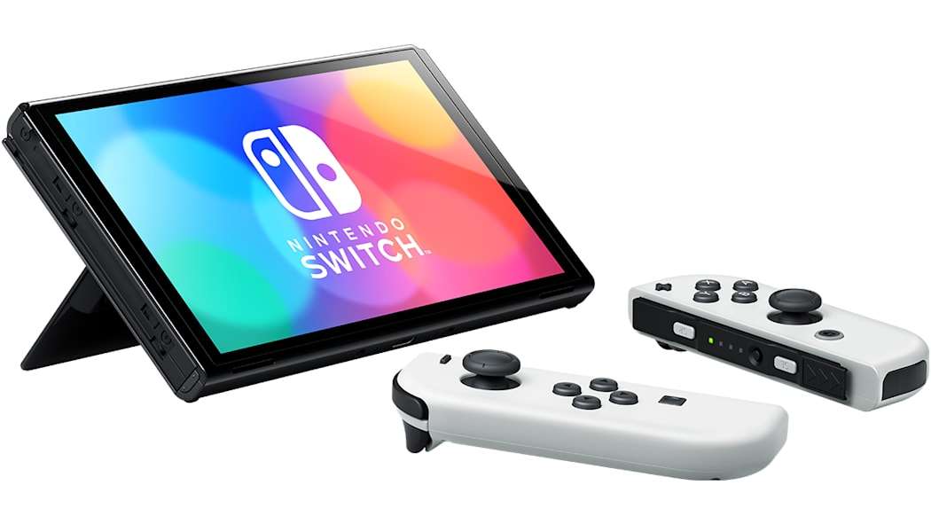 ყვითელი - Nintendo Switch Oled 2021 - White