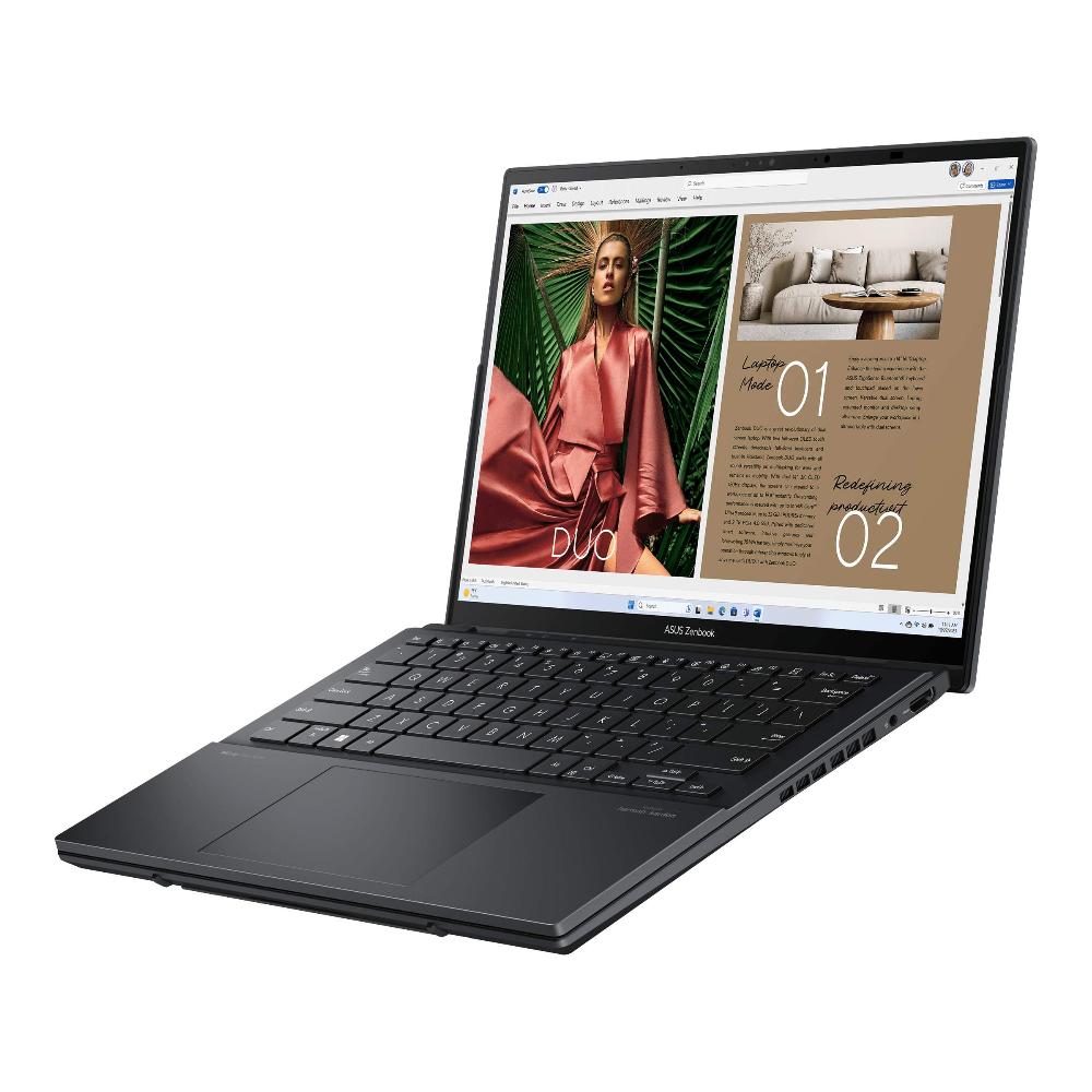 ყვითელი - Asus - Zenbook DUO OLED (2024) (UX8406MA-QL056W) - Gray