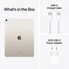 Apple iPad Air 13" (M2) 128GB Wi-Fi პლანშეტი Starlight