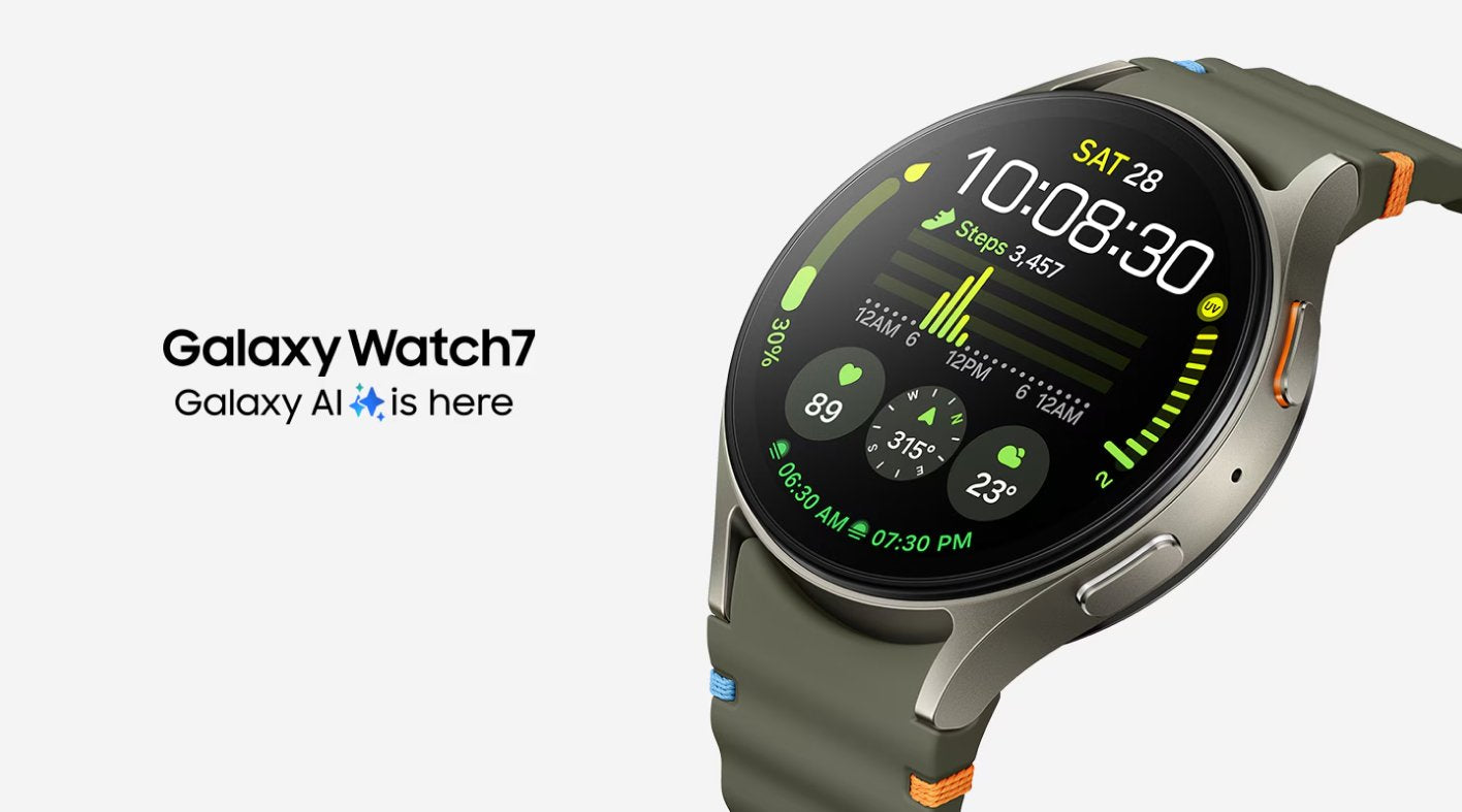 ყვითელი - Samsung სმარტ საათი Galaxy Watch 7 40mm - Green