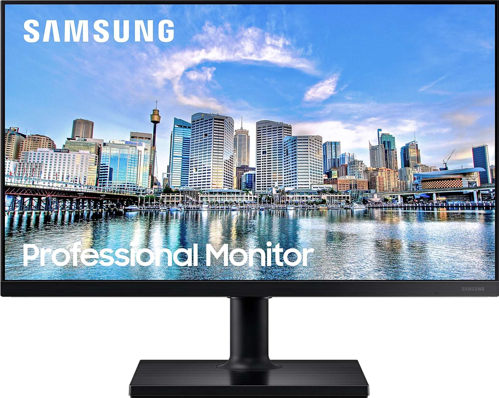 ყვითელი - მონიტორი Samsung - LF27T450FQIXCI (27)