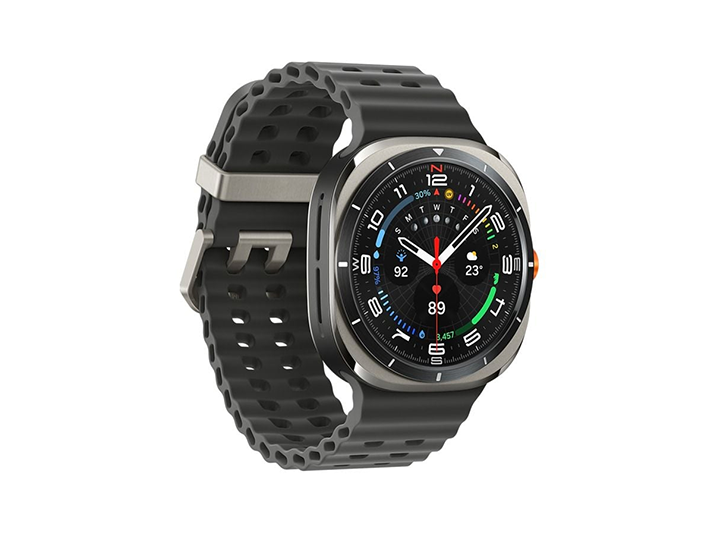 ყვითელი - Samsung სმარტ საათი Galaxy Watch Ultra Titanium - Silver