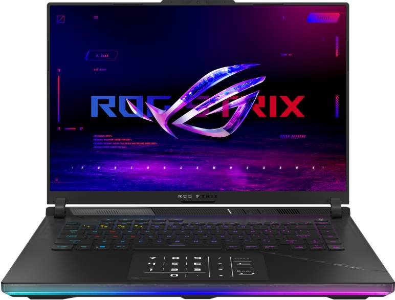 ყვითელი - ნოუთბუქი Asus - ROG Strix Scar 16 (2023) (G634JZ-N4035) - Black