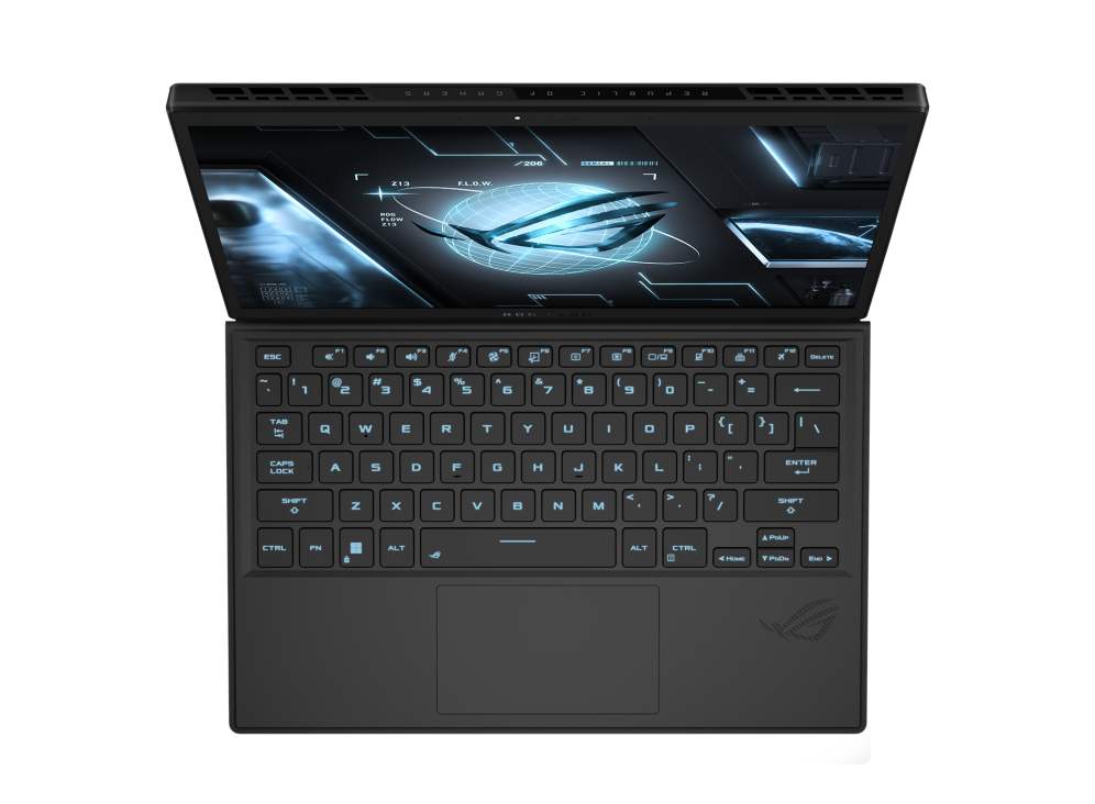 ყვითელი - ნოუთბუქი Asus - ROG Flow Z13 (2023) 2-in-1 Gaming Laptop (GZ301VV-MU007W) - Black