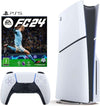 ყვითელი - PlayStation 5 Slim Disc Version - EA Sports FC 24 Bundle - White (1TB)