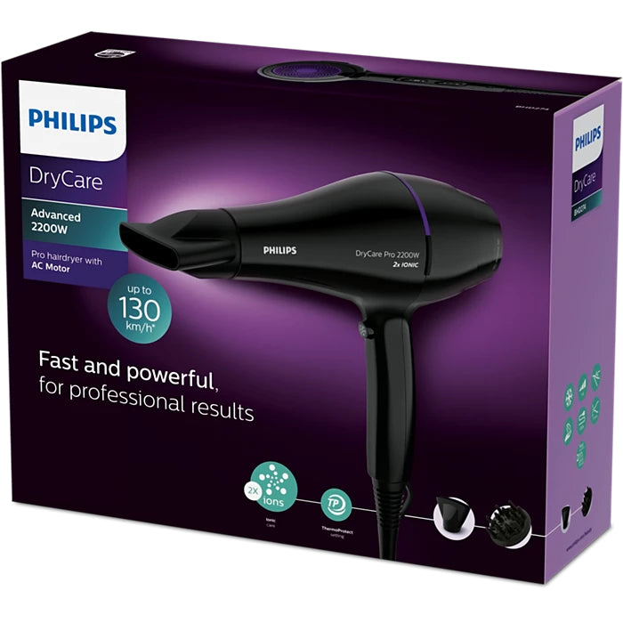 ყვითელი - Philips თმის საშრობი BHD274/00