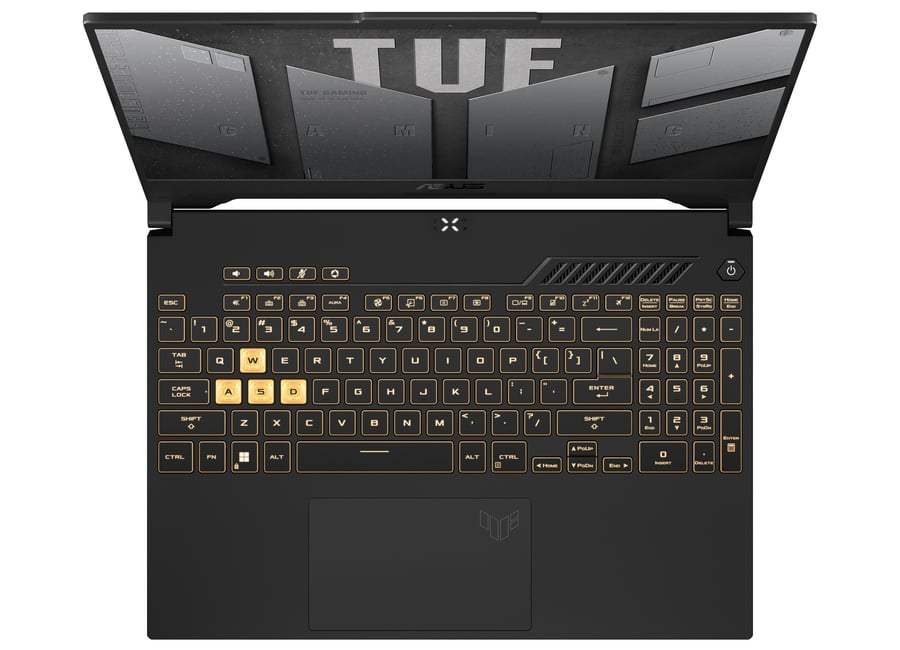 ყვითელი - Asus - TUF Gaming F15 (FX507VV-LP148) - Mecha Gray