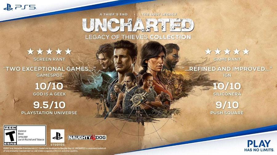 ყვითელი - Uncharted Legacy of Thieves Collection - კონსოლის თამაში (PS5)