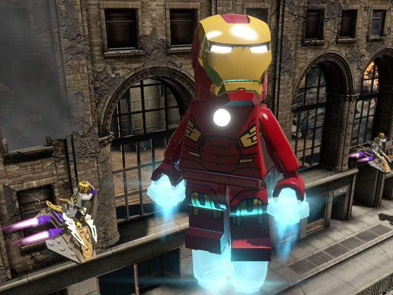 ყვითელი - Lego Avengers - კონსოლის თამაში (PS4)