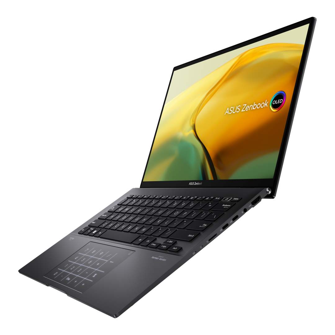 ყვითელი - Asus - Zenbook 14 OLED (UM3406HA-QD081) - Black