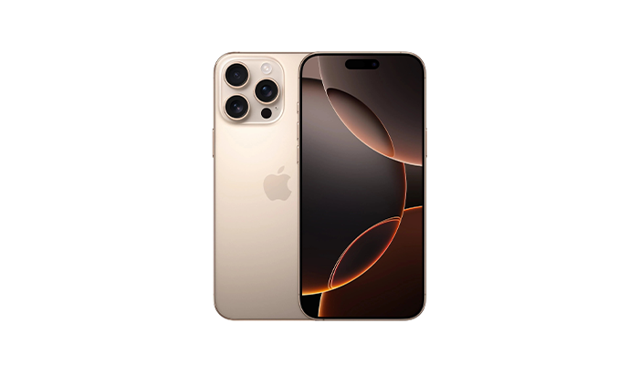 ყვითელი - Apple - iPhone 16 Pro 128GB Desert titanium მობილური ტელეფონი