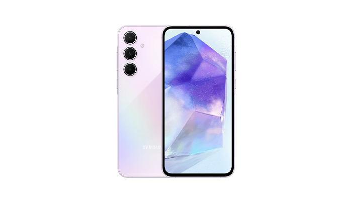 ყვითელი - SAMSUNG Galaxy A55 5G/256GB Light Violet მობილური ტელეფონი