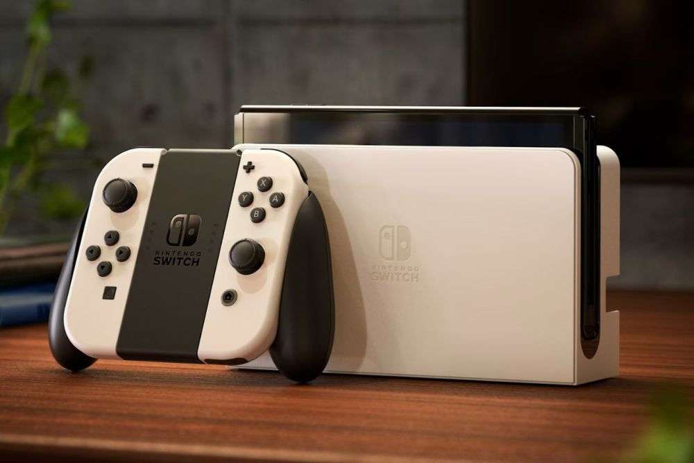 ყვითელი - Nintendo Switch Oled 2021 - White