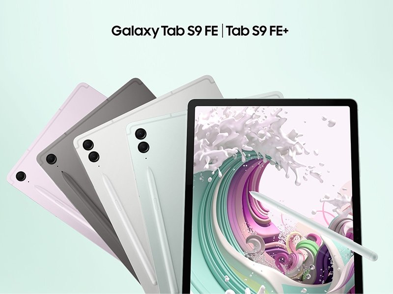 ყვითელი - Samsung Galaxy Tab S9 FE+ (12GB/256GB) Wi-Fi პლანშეტი Silver