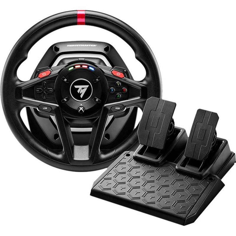 ყვითელი - Thrustmaster T128 - სათამაშო საჭე