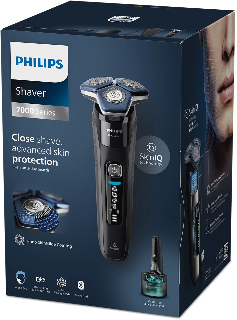 ყვითელი - Philips წვერსაპარსი S7886/58