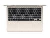 ყვითელი - Apple MacBook Air 13" M2 8-core CPU and 8-core GPU (8GB/256GB) SSD - Starlight