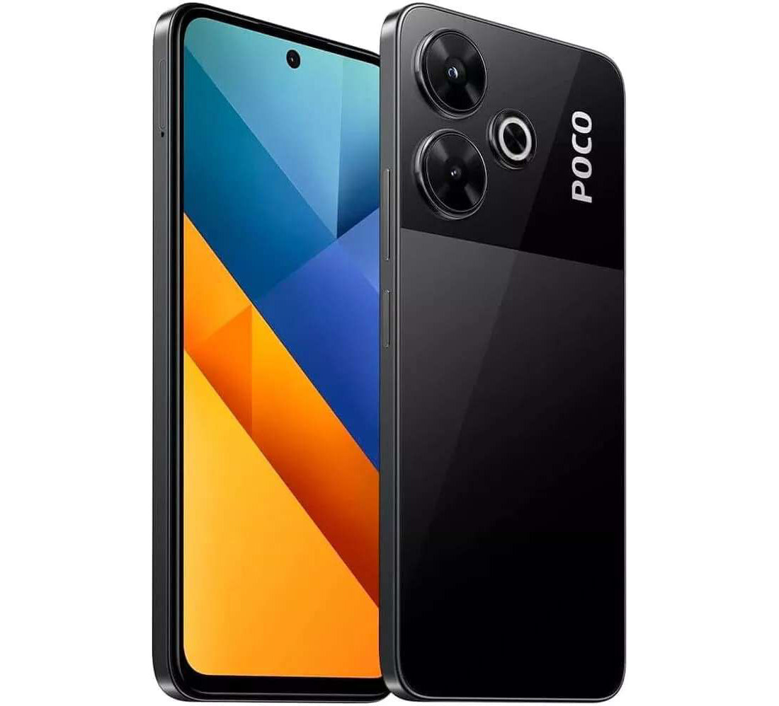 ყვითელი - Xiaomi - Poco M6 8GB/256GB მობილური ტელეფონი Black