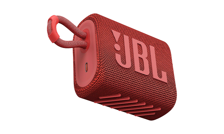 ყვითელი - JBL GO 3 Red - აუდიო სისტემა