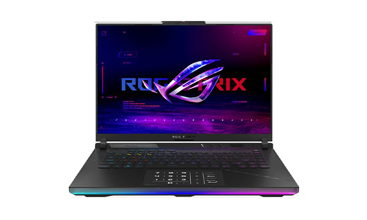 ყვითელი - ნოუთბუქი Asus - ROG Strix Scar 16 (2023) (G634JZ-N4035) - Black